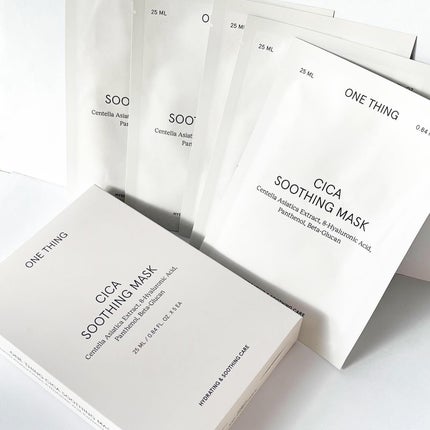CICAスージングマスク/ONE THING/シートマスク・パックを使ったクチコミ(1枚目)