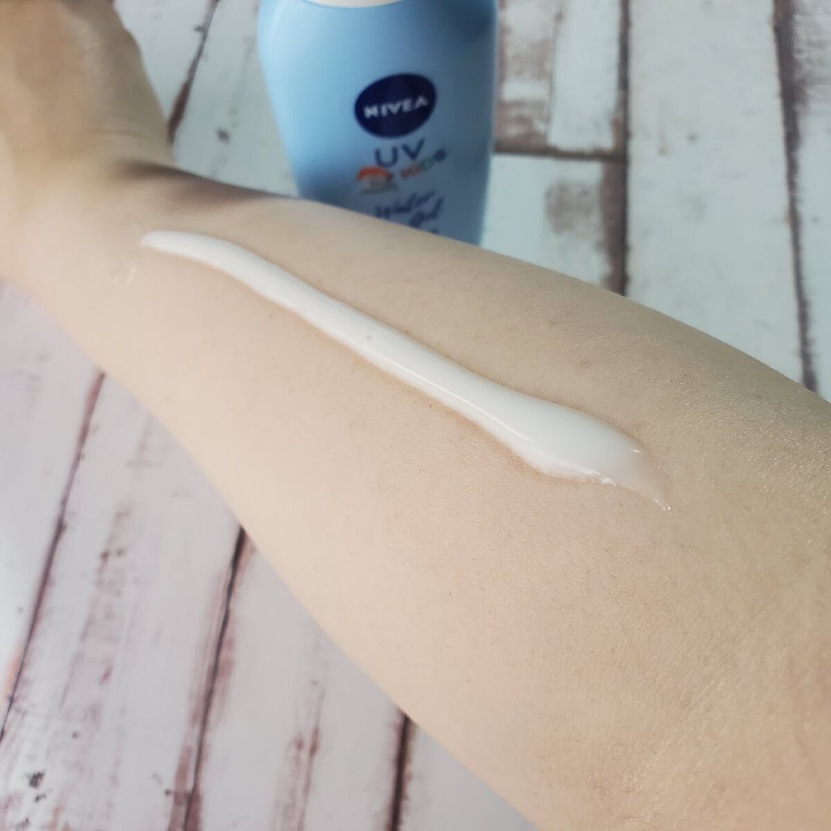 ニベアUV ウォータージェル こども用 SPF28/ニベア/日焼け止めジェルを使ったクチコミ（3枚目）