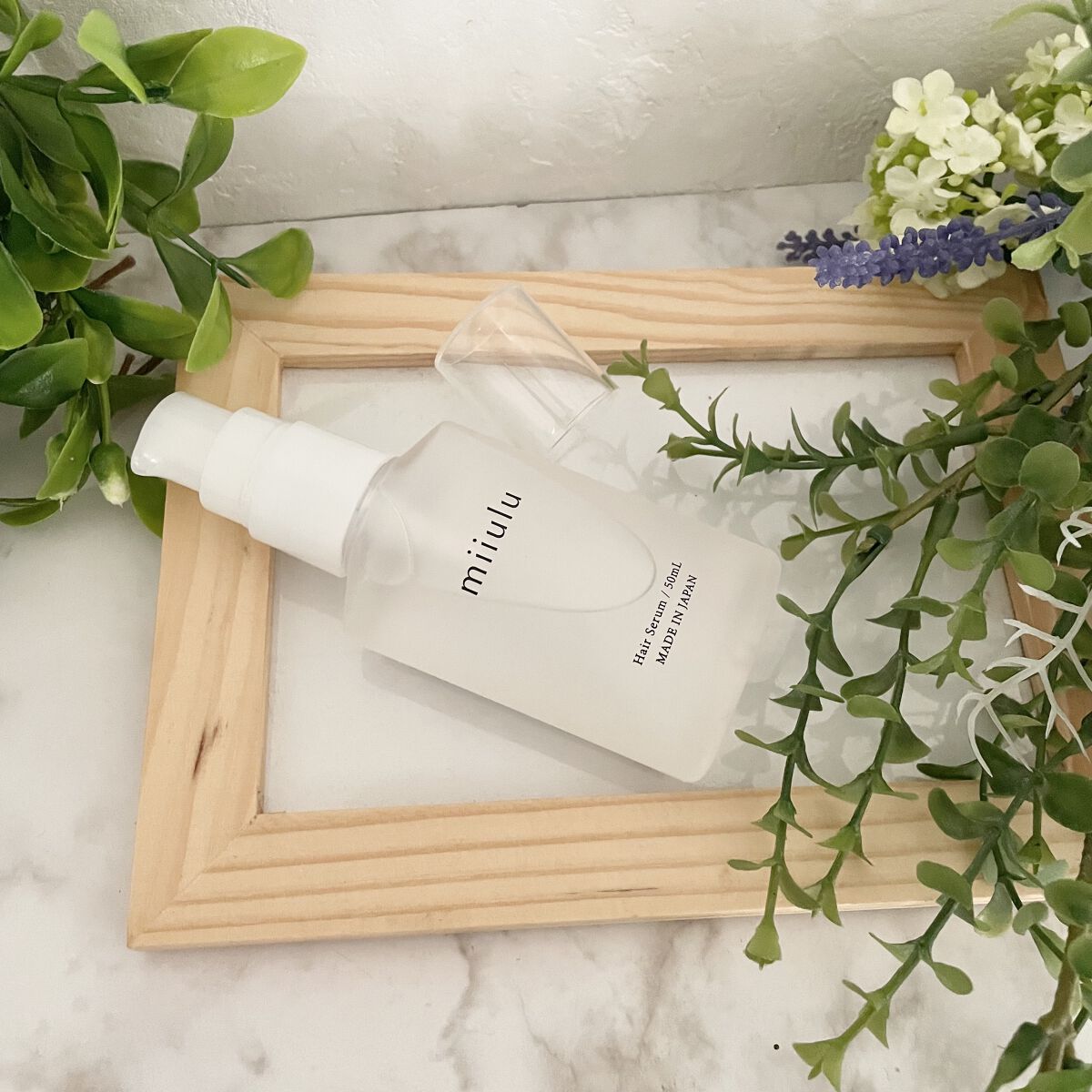 ヘアセラム フルーティシトラスの香り/miiulu＜ミウル＞/アウトバストリートメントを使ったクチコミ（1枚目）