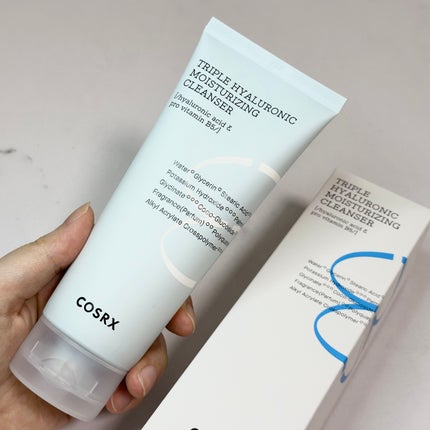 ハイドリウム トリプルヒアルロニックモイスチャライジングクレンザー/COSRX/洗顔フォームを使ったクチコミ(4枚目)