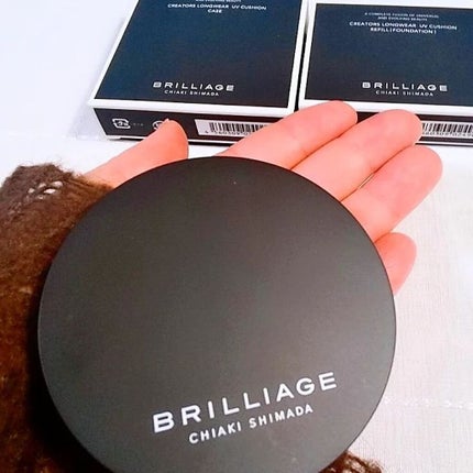 クリエイターズ ロングウェア UV クッション/ブリリアージュ/クッションファンデーションを使ったクチコミ(6枚目)