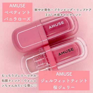 べべティント/AMUSE/口紅を使ったクチコミ（2枚目）