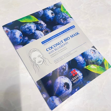 LEADERS ココナッツ バイオ マスク ウィズ ブルーベリー