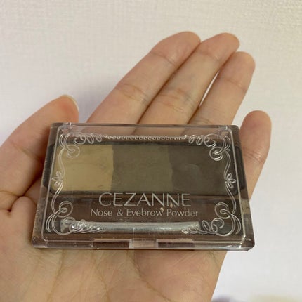 ノーズ&アイブロウパウダー/CEZANNE/パウダーアイブロウを使ったクチコミ(1枚目)