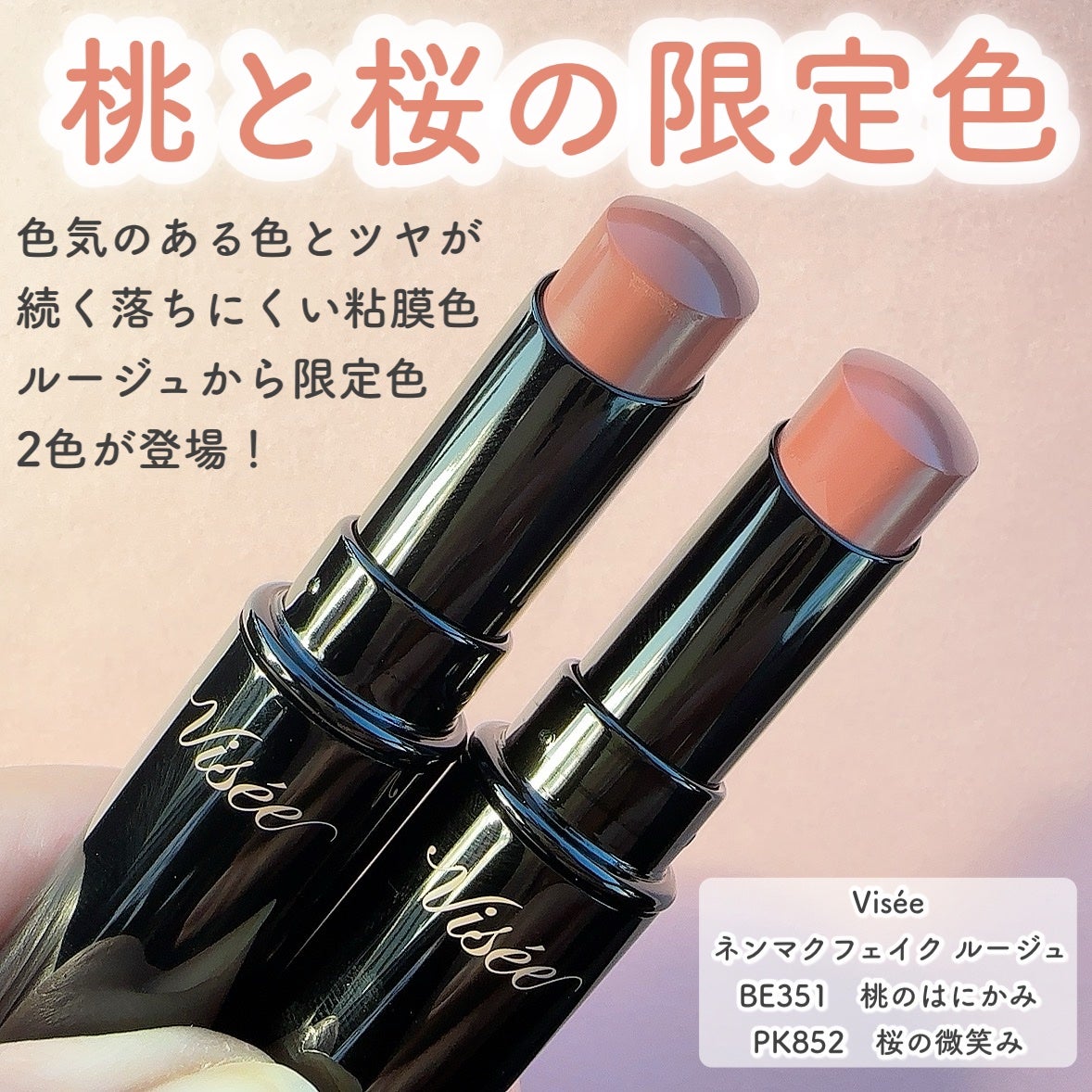 ネンマクフェイク ルージュ/Visée/口紅を使ったクチコミ(2枚目)