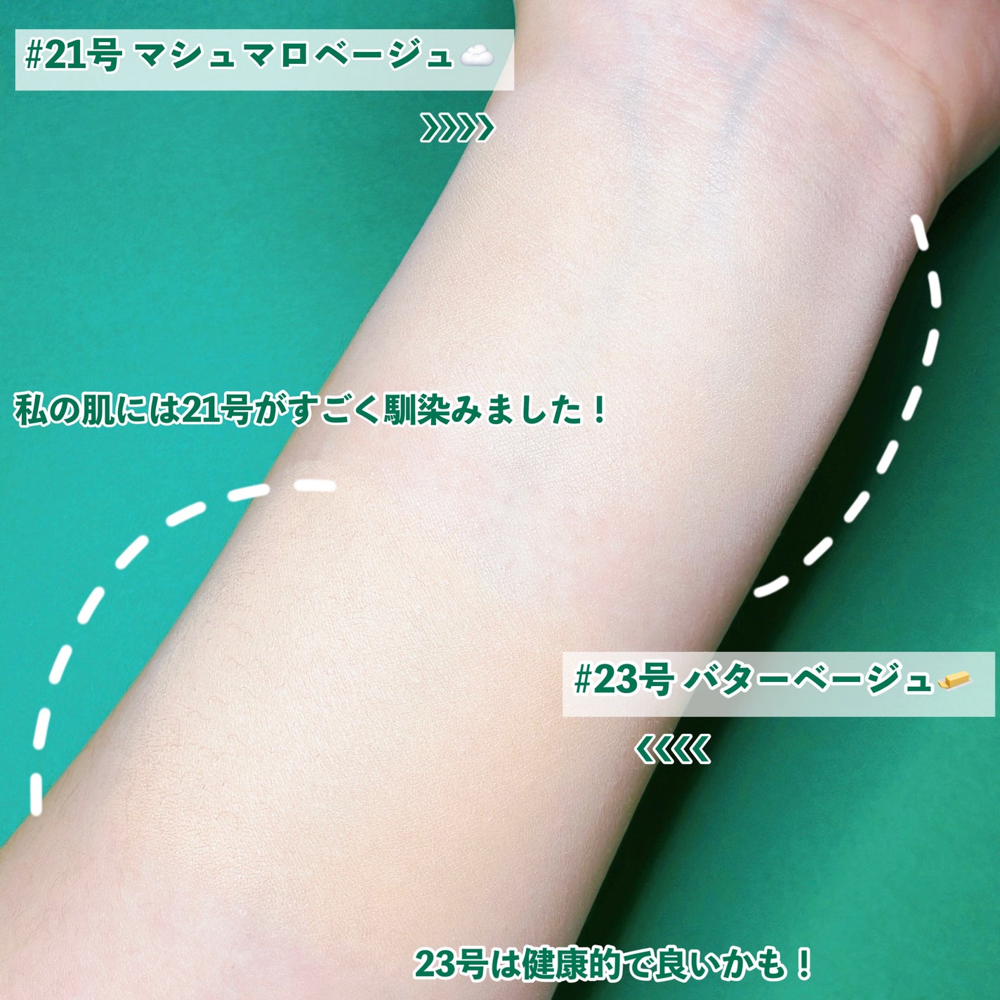 ダーマシンコンシーラー/23years old/リキッドコンシーラーを使ったクチコミ(4枚目)