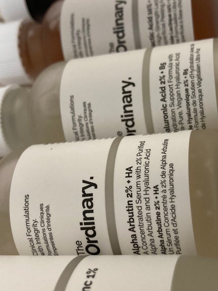 Cサスペンション23+HAスフィア2フェイスクリーム/The Ordinary/美容液を使ったクチコミ(3枚目)