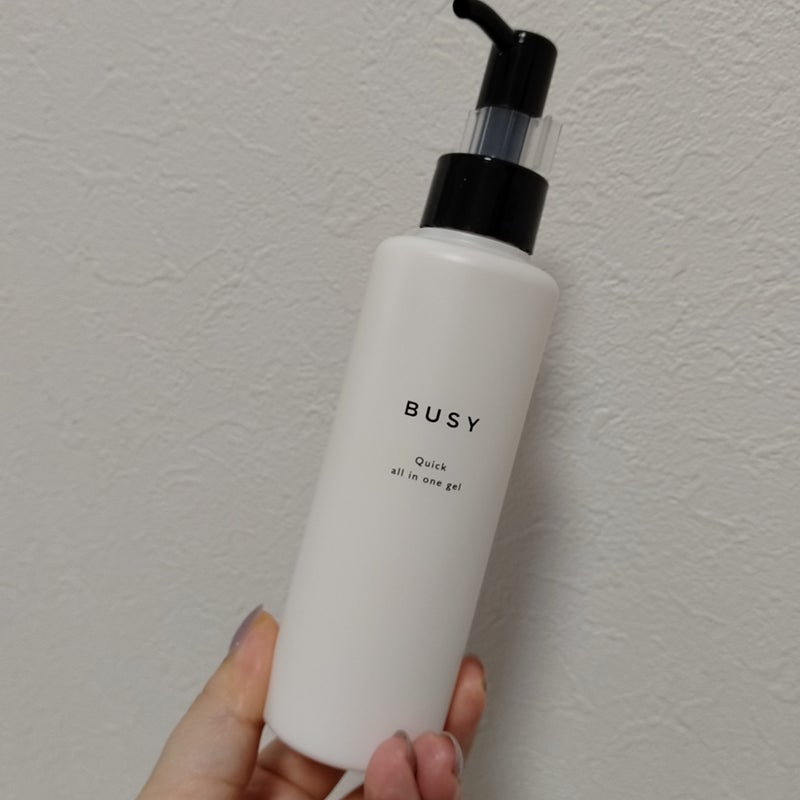 ビジー クイック オールインワンジェル/BUSY/オールインワン化粧品を使ったクチコミ（1枚目）