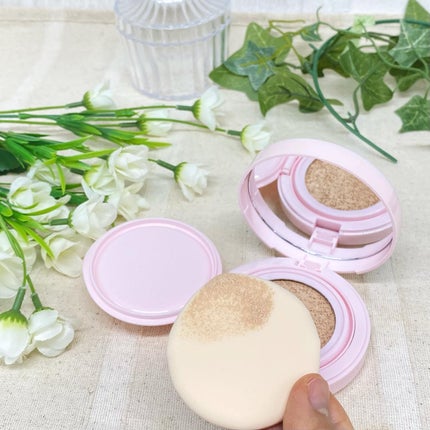 シルキーブラークッション/SELF BEAUTY/クッションファンデーションを使ったクチコミ(5枚目)