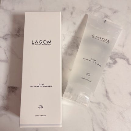 ラゴム ジェルトゥウォーター クレンザー(朝用洗顔)/LAGOM /その他洗顔料を使ったクチコミ(1枚目)