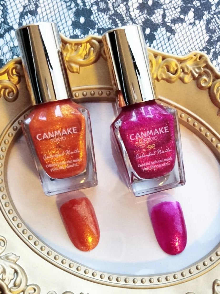 カラフルネイルズ/キャンメイク/マニキュアを使ったクチコミ(4枚目)