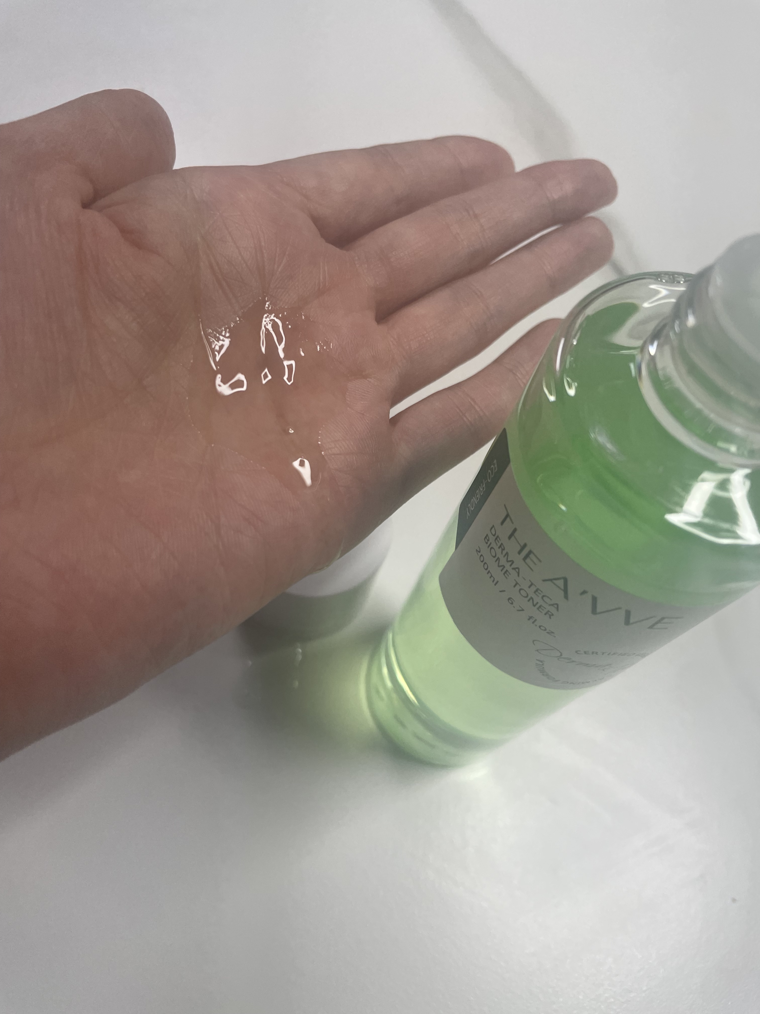 ダーマテカバイオームトナー/THE A'VVE/化粧水を使ったクチコミ（3枚目）