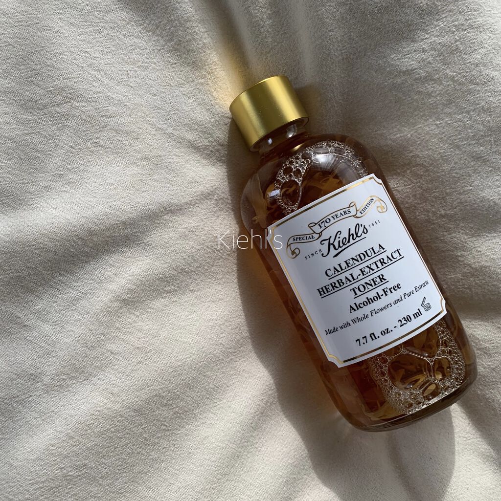 キールズ ハーバル トナー CL アルコールフリー 170周年記念エディション/Kiehl's/化粧水を使ったクチコミ（1枚目）