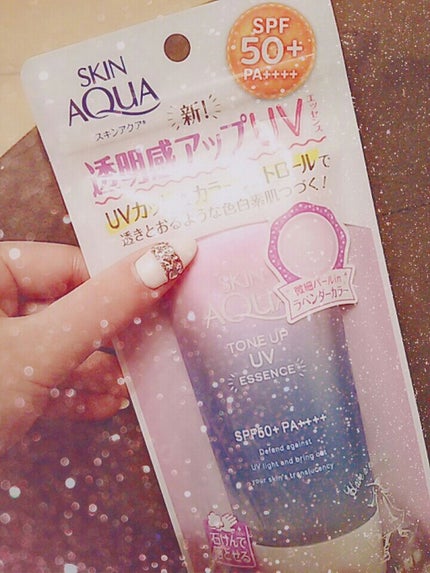スキンアクア トーンアップUVエッセンス/スキンアクア/日焼け止めクリームを使ったクチコミ(1枚目)