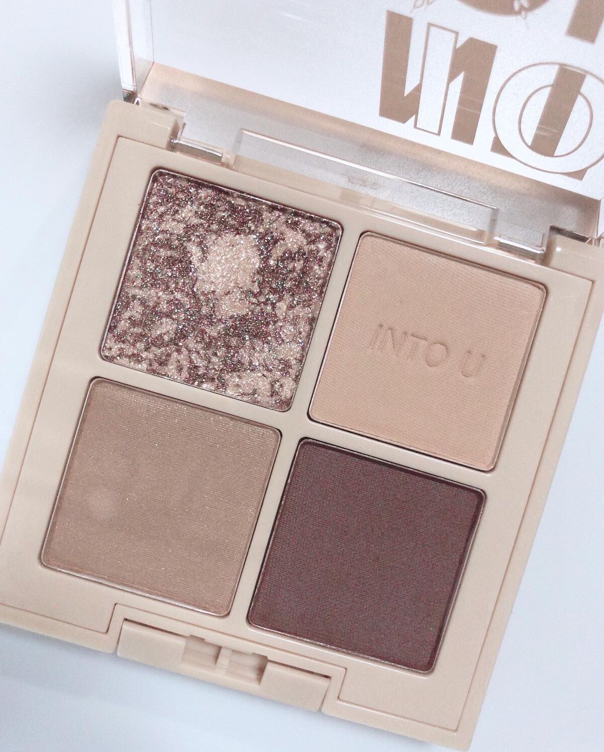 テイスティングライフアイシャドウパレット/INTO U/アイシャドウパレットを使ったクチコミ（3枚目）