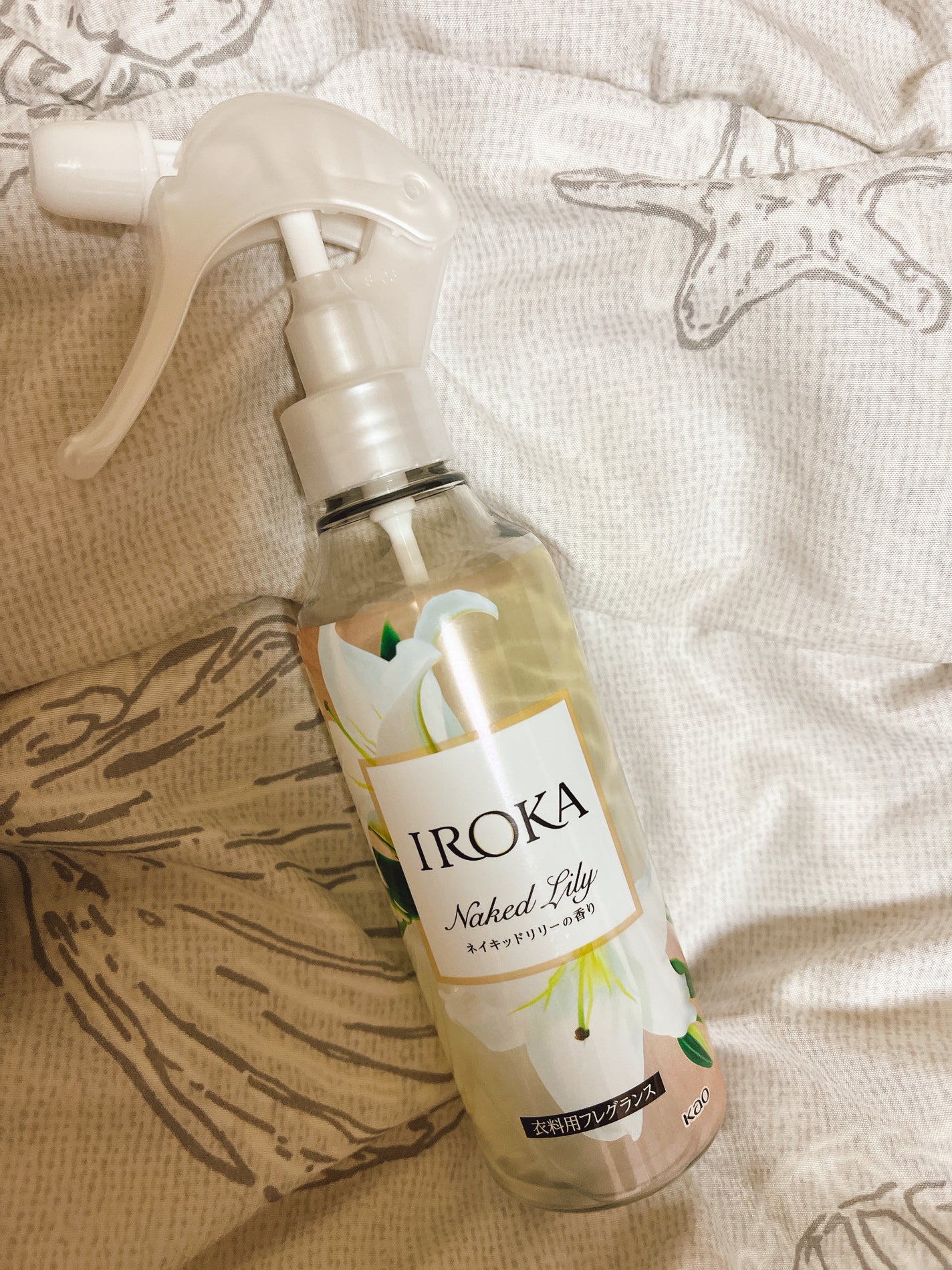 衣料用フレグランス ミスト ネイキッドリリー/IROKA/ファブリックミストを使ったクチコミ(1枚目)