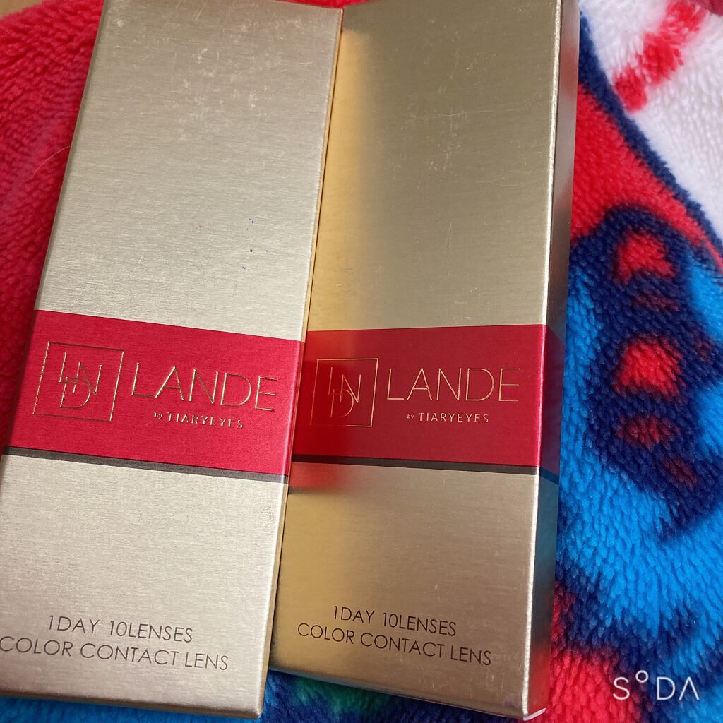 LANDE by TIARYEYES/ティアリーアイズ/カラーコンタクトレンズを使ったクチコミ（2枚目）