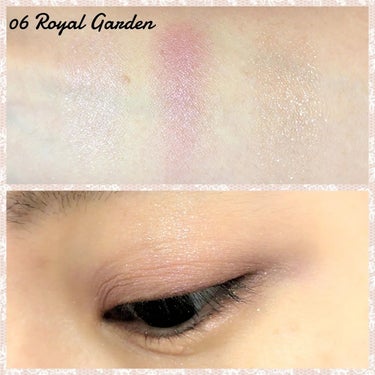 テイラード カラー アイズ 06 Royal Garden/SNIDEL BEAUTY/アイシャドウパレットを使ったクチコミ（2枚目）