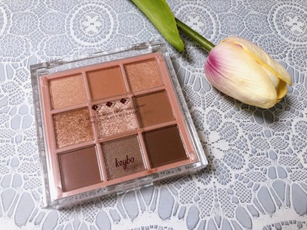 KEYBO FALL IN LOVE SHADOW PALETTE/keybo/アイシャドウパレットを使ったクチコミ(5枚目)