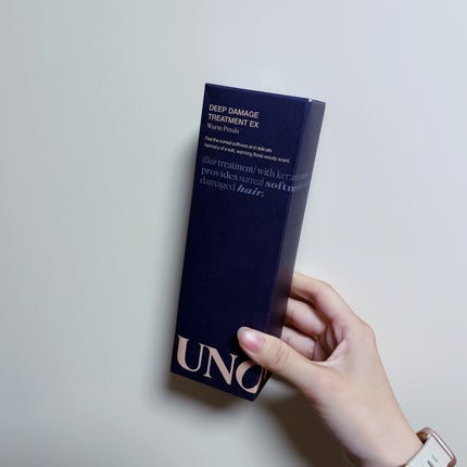 ディープダメージトリートメントEX/UNOVE/洗い流すヘアトリートメントを使ったクチコミ(5枚目)