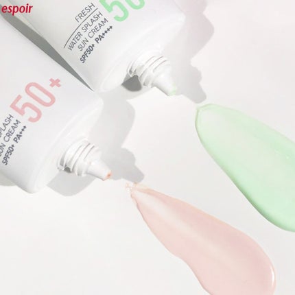 ウォータースプラッシュサンクリーム/espoir/日焼け止め・UVケアを使ったクチコミ(1枚目)