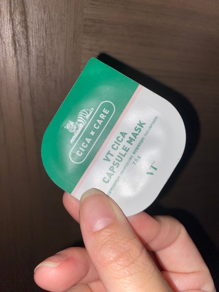 CICA カプセルマスク/VT/洗い流すパック・マスクを使ったクチコミ(1枚目)