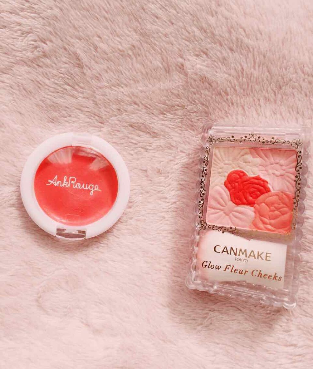 グロウフルールチークス/キャンメイク/パウダーチークを使ったクチコミ(1枚目)