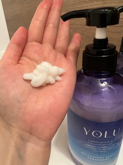 リラックスナイトリペア シャンプー/トリートメント/YOLU/市販シャンプーを使ったクチコミ(3枚目)