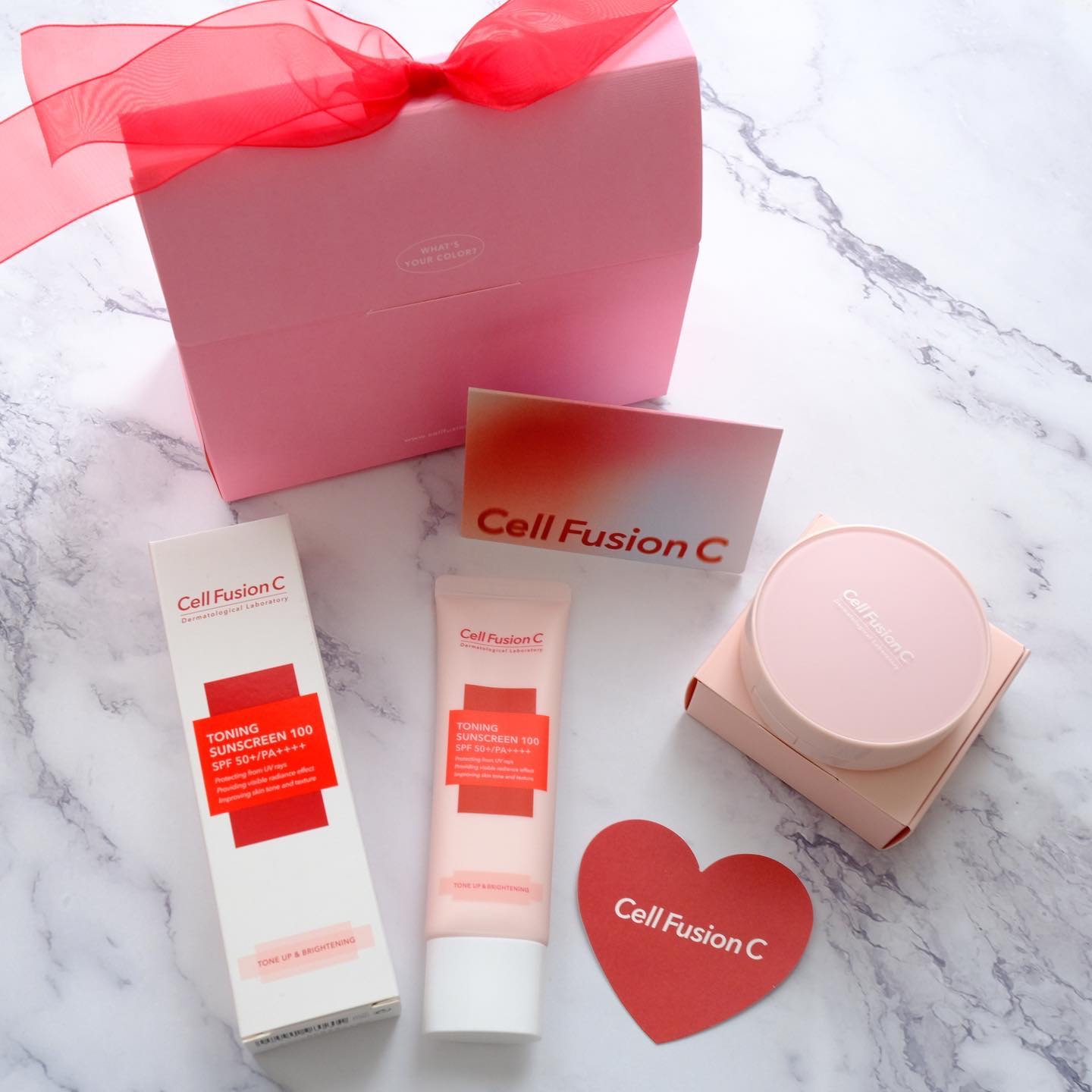 トーニングサンクッション/Cell Fusion C(セルフュージョンシー)/日焼け止めローションを使ったクチコミ（1枚目）