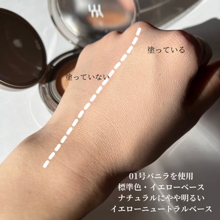 ブラーカバークッション/LUNA/クッションファンデーションを使ったクチコミ(4枚目)