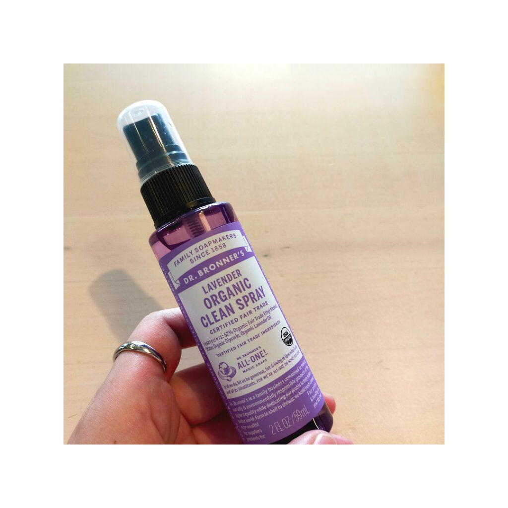 オーガニッククリーンスプレー   ラベンダー/Dr. Bronner's Magic Soaps(海外)/その他を使ったクチコミ（1枚目）
