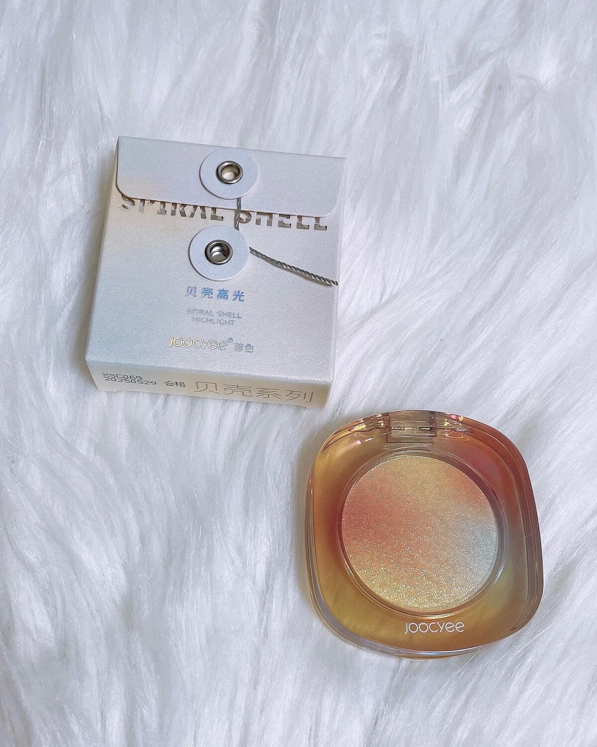 ダイヤモンドシェルハイライト/Joocyee/パウダーハイライトを使ったクチコミ(6枚目)