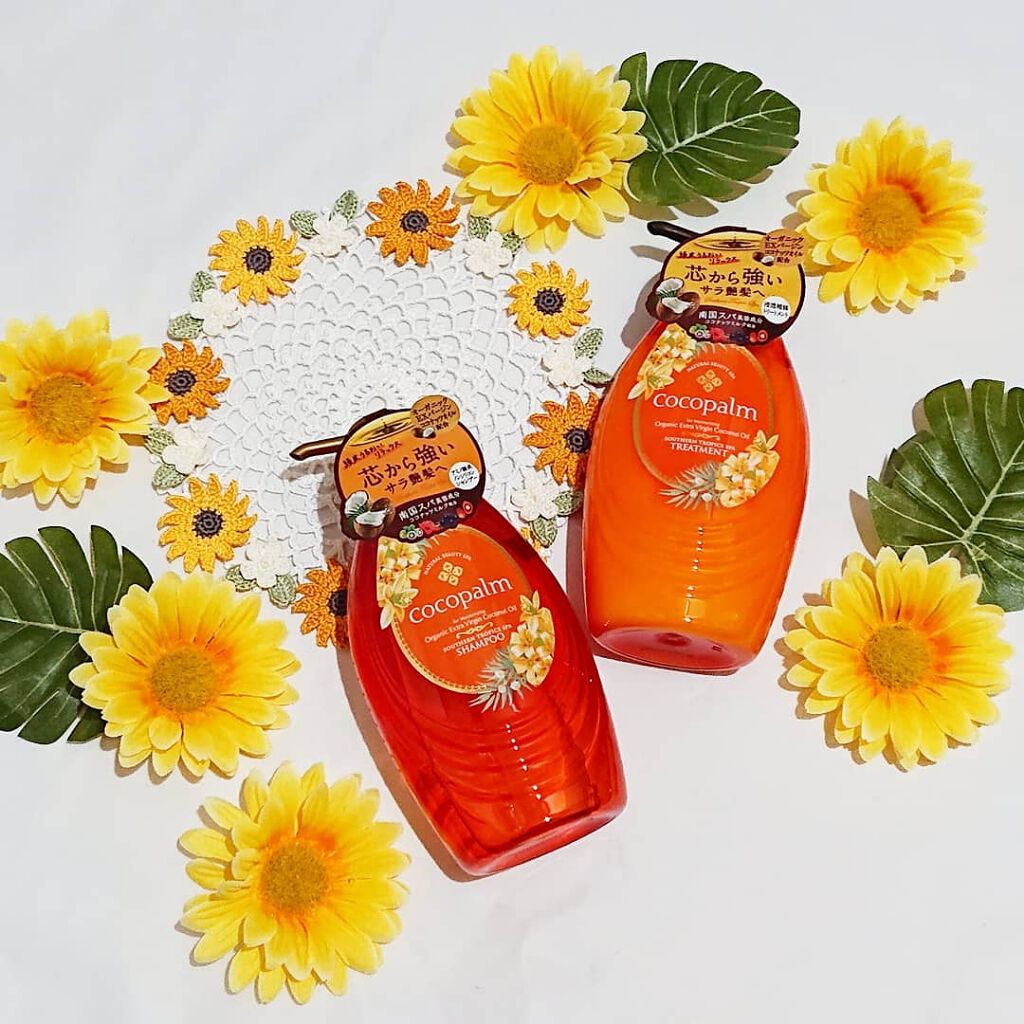 南国スパシャンプー/トリートメント/Cocopalm(ココパーム)/市販シャンプーを使ったクチコミ(1枚目)
