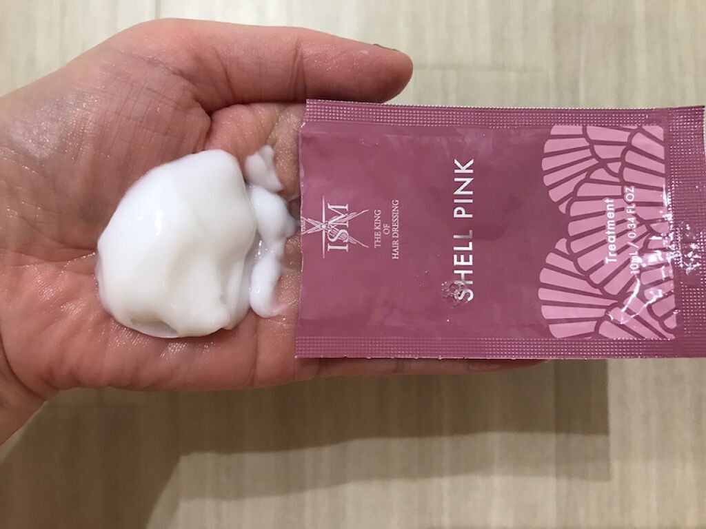 SHELL PINK シャンプー/トリートメント/ISM/市販シャンプーを使ったクチコミ(3枚目)