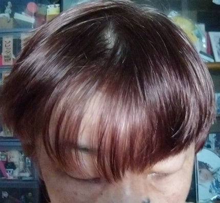 カラーリングミルク【旧】/パルティ/ヘアカラーを使ったクチコミ(2枚目)