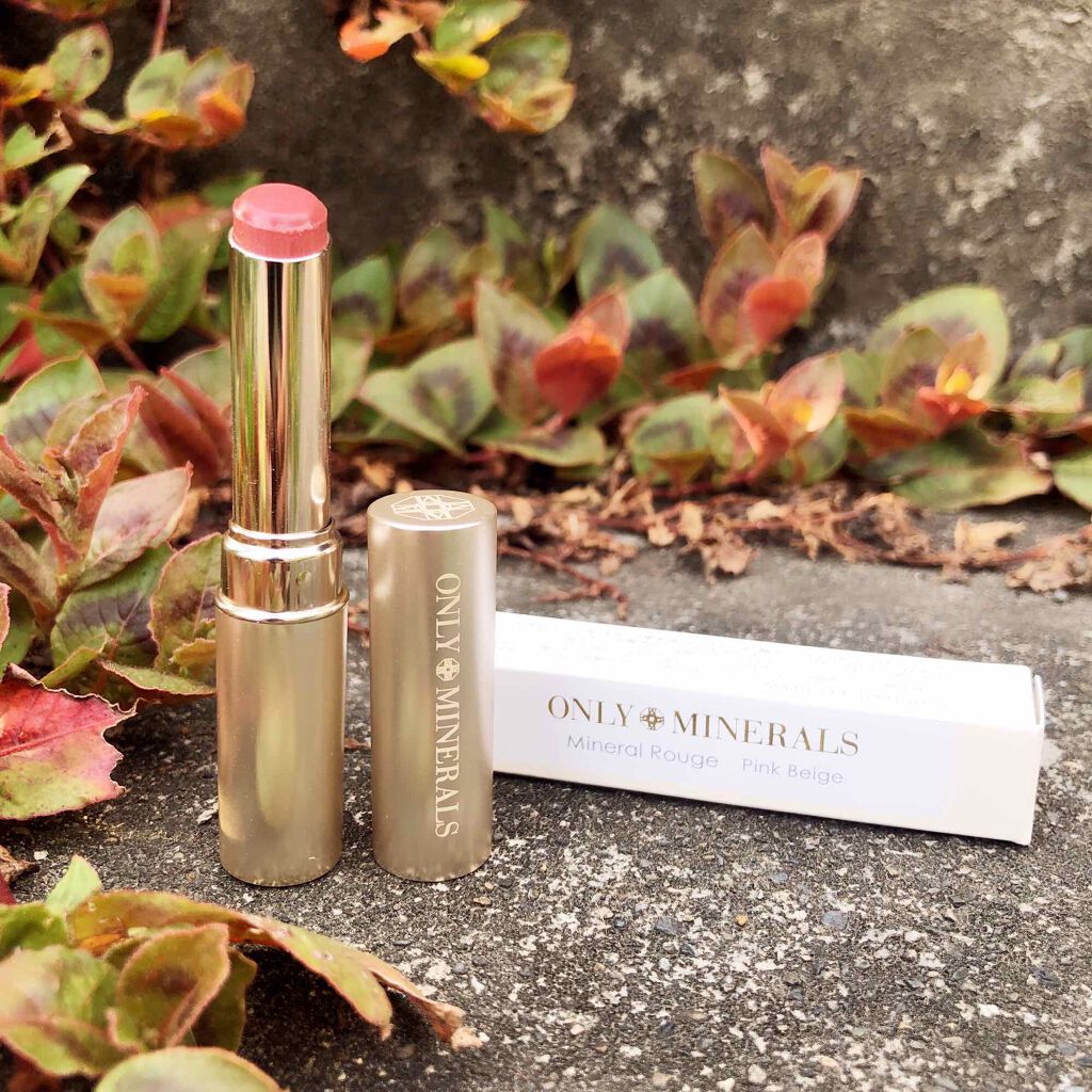 ミネラルルージュN ピンクベージュ/ONLY MINERALS/口紅を使ったクチコミ（1枚目）