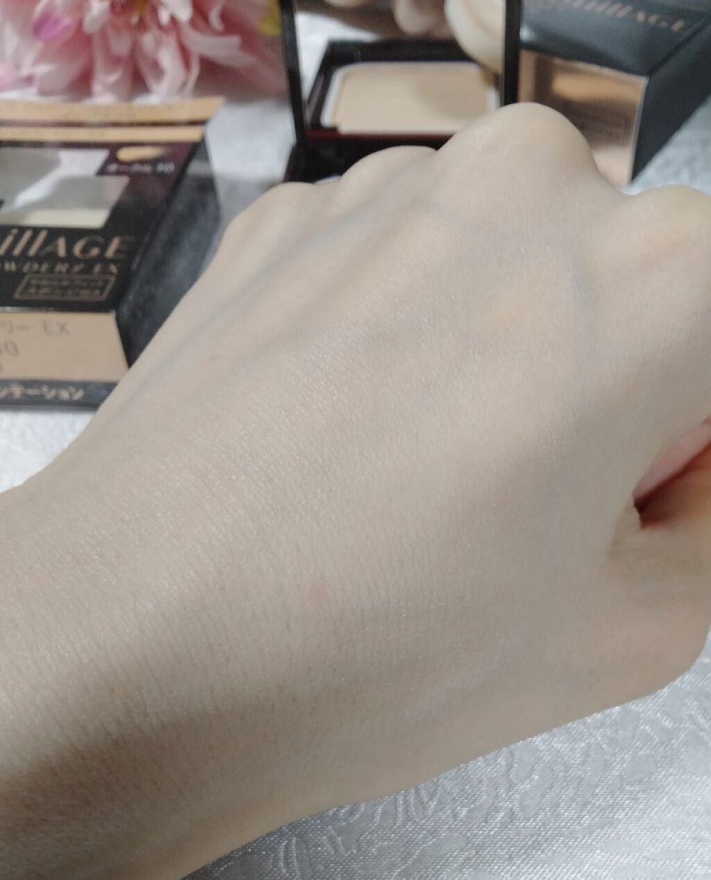 ドラマティックパウダリー EX/マキアージュ/パウダーファンデーションを使ったクチコミ(5枚目)