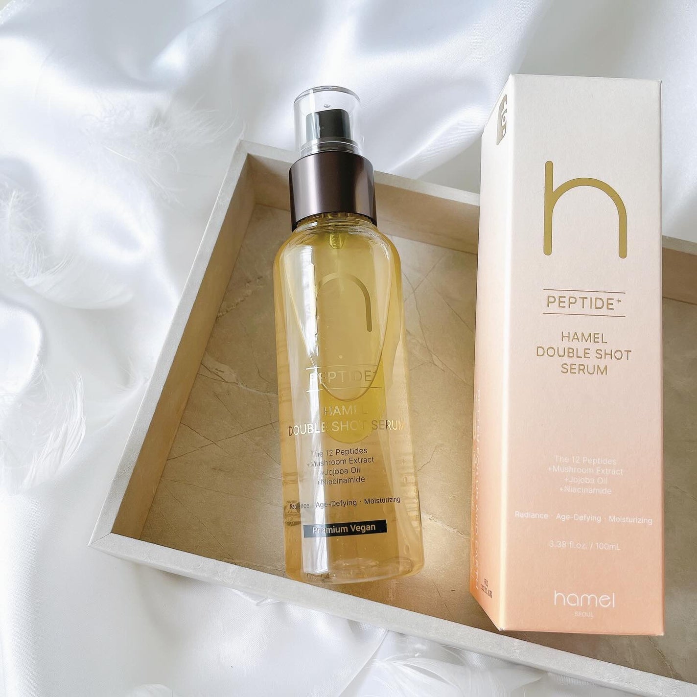 ダブルショット12GFコアグロウミストセラム/HAMEL/美容液を使ったクチコミ(1枚目)