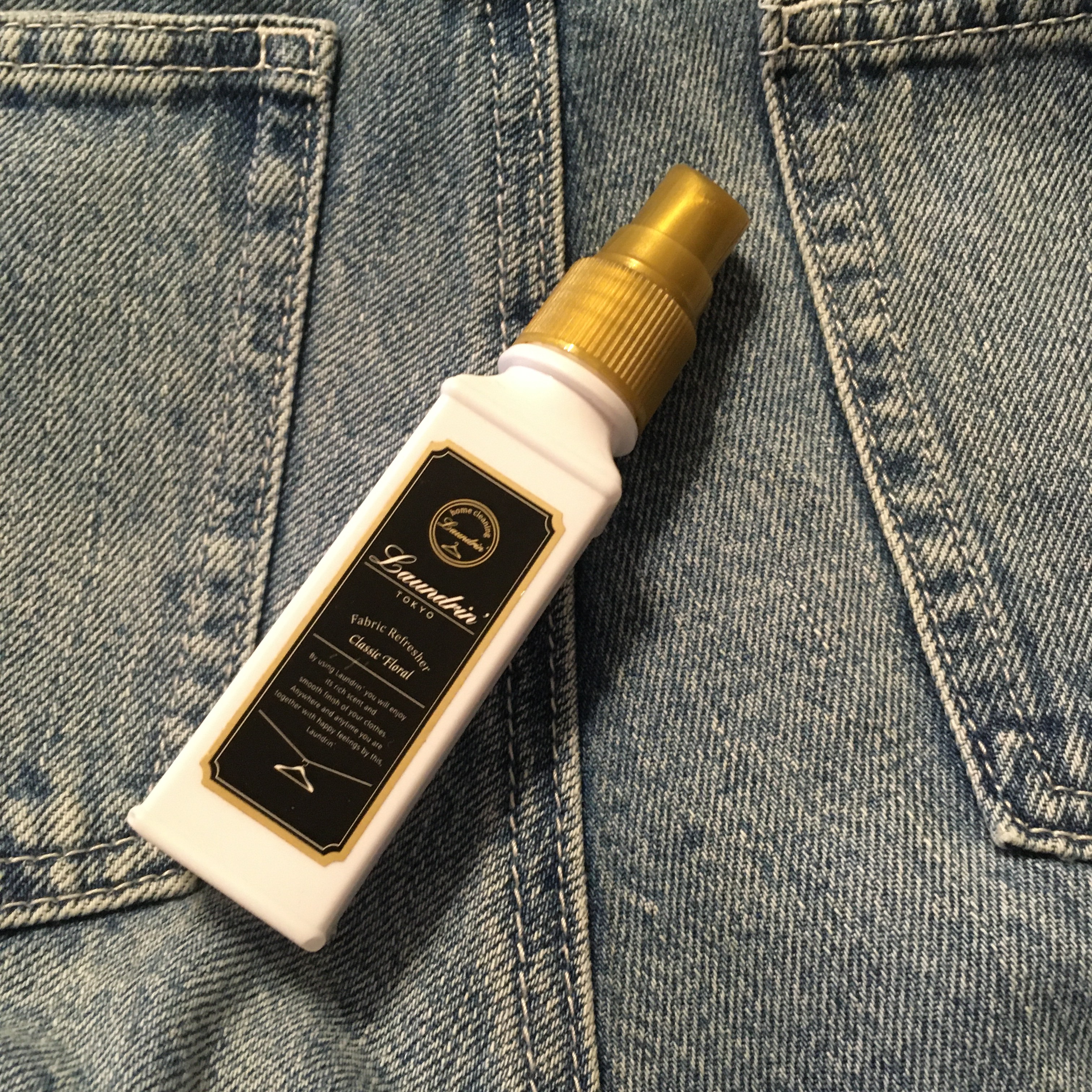 ファブリックミスト クラシックフローラル 40ml/ランドリン/ファブリックミストを使ったクチコミ（1枚目）