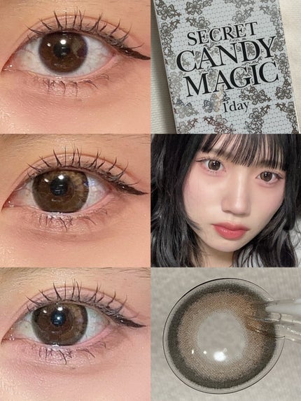 secretcandymagic 1day(シークレットキャンディーマジック)/secret candymagic/ワンデー(1DAY)カラコンを使ったクチコミ(3枚目)