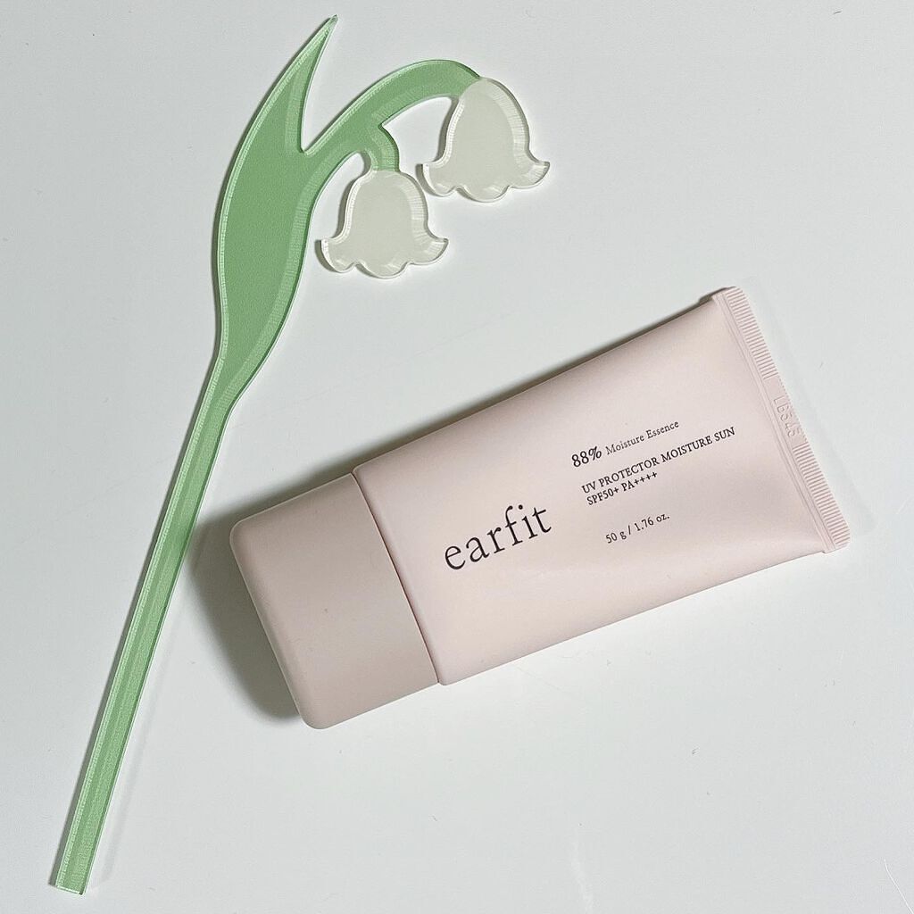 UVプロテクターモイスチャーサン/earfit/日焼け止めクリームを使ったクチコミ(1枚目)
