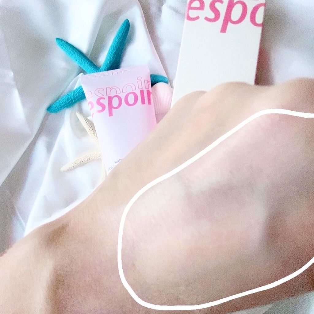 ウォータースプラッシュサンクリーム/espoir/日焼け止め・UVケアを使ったクチコミ（3枚目）