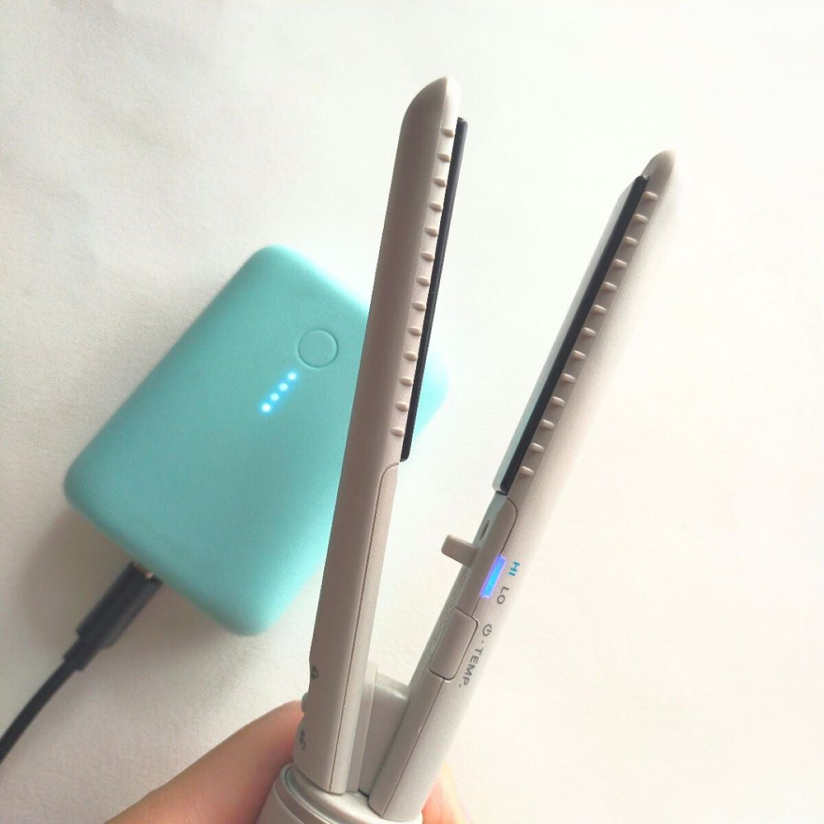 スタイリッシュ モバイルヘアアイロン(MHS-1342)/mod's hair/ストレートアイロンを使ったクチコミ(3枚目)