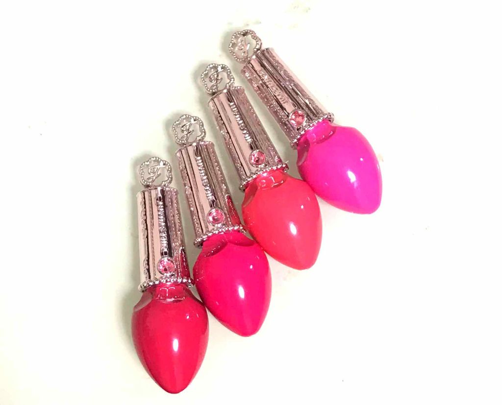 フォーエヴァージューシー オイルルージュ ティント 05 happy very berry ★限定色/JILL STUART/リップティントを使ったクチコミ（1枚目）