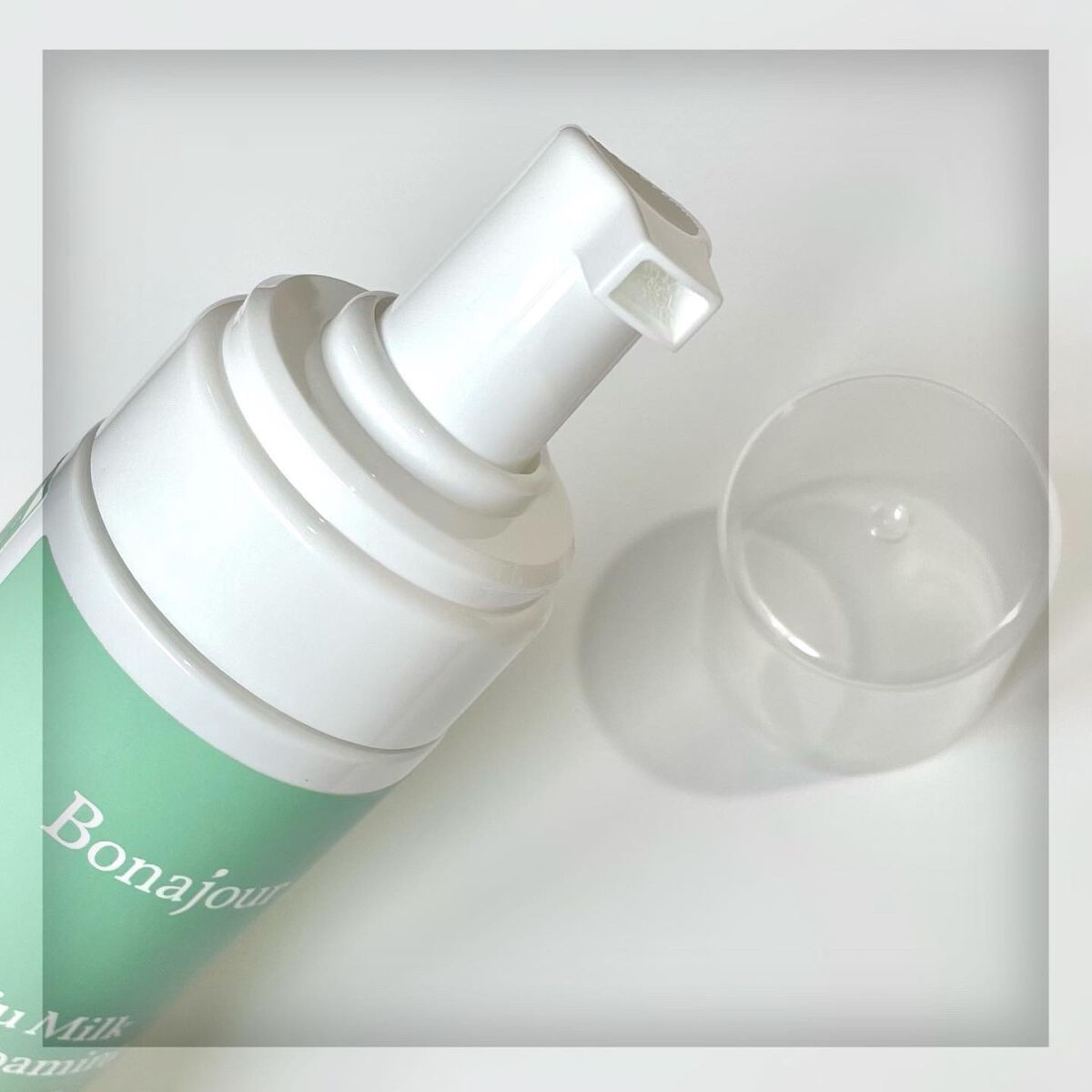 済州ミルクフォーミングクレンザー/Bonajour/泡洗顔を使ったクチコミ（2枚目）