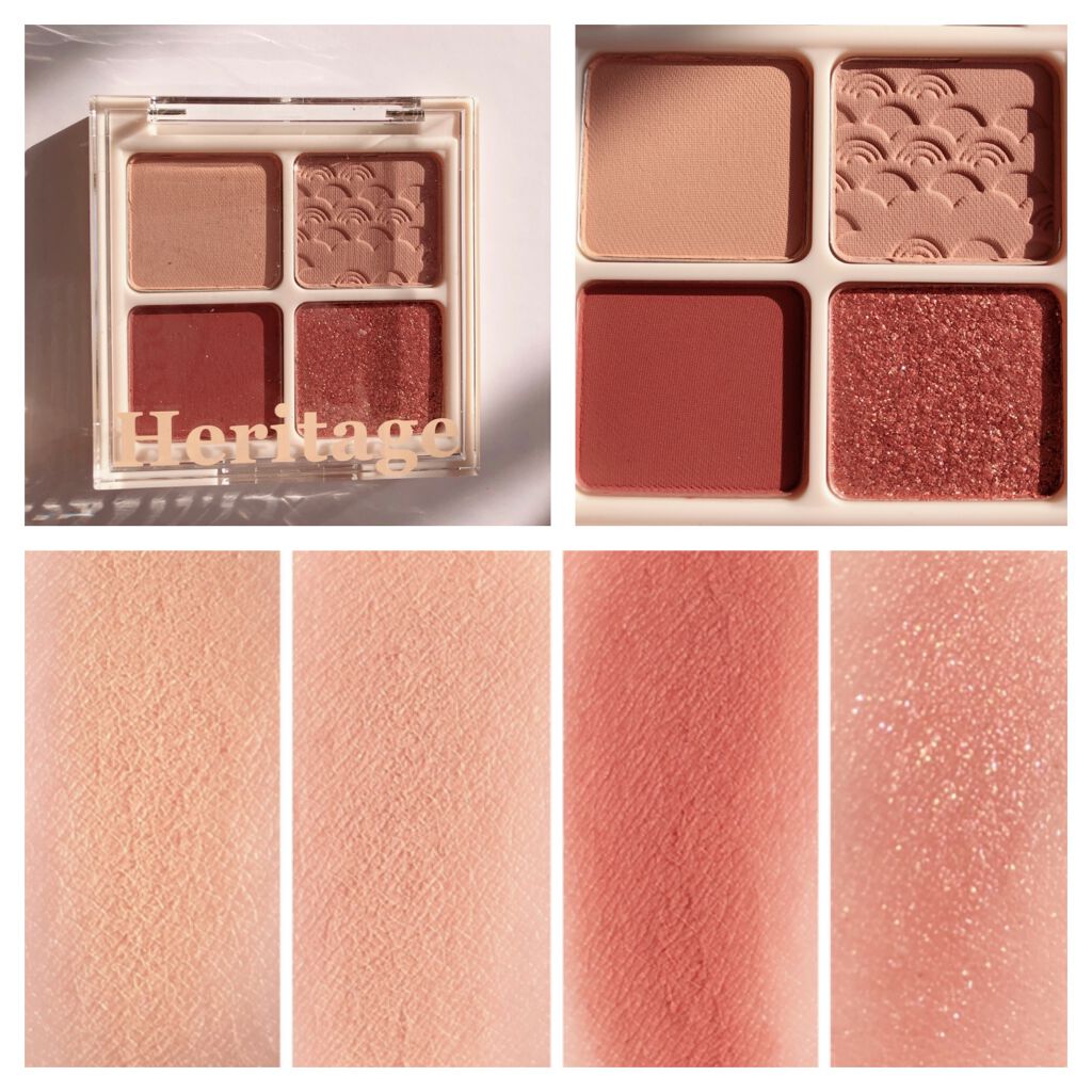 ザ ヘリテージ シャドウパレット/MERZY/アイシャドウパレットを使ったクチコミ（2枚目）