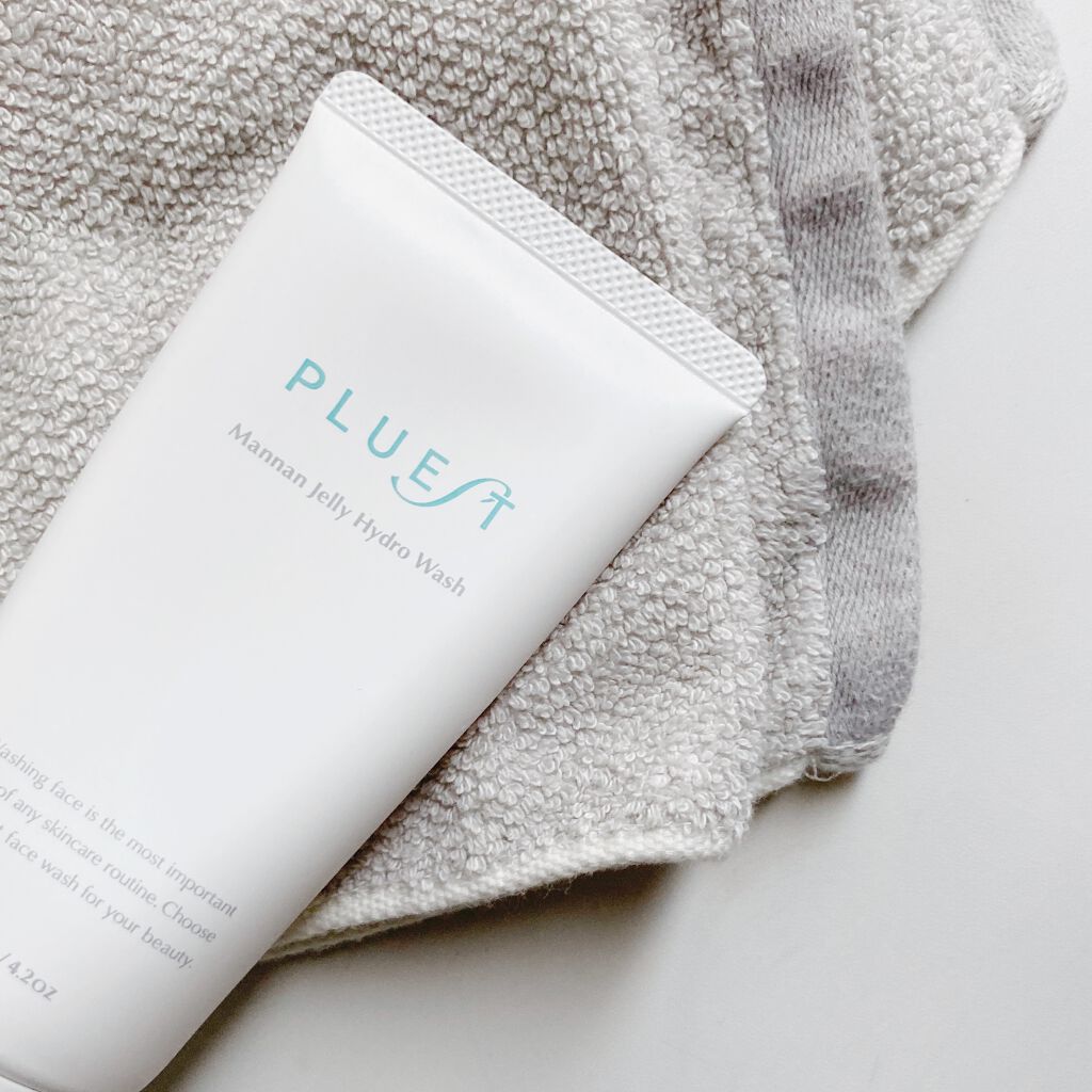 マンナンジェリーハイドロウォッシュ/PLUEST/洗顔料を使ったクチコミ(1枚目)