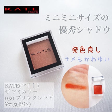 ケイト ザ アイカラー/KATE/単色アイシャドウを使ったクチコミ(1枚目)