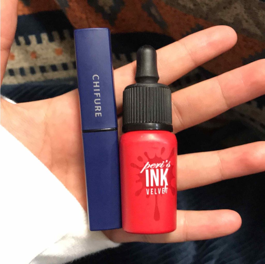インク ベルベット/PERIPERA/口紅を使ったクチコミ（1枚目）