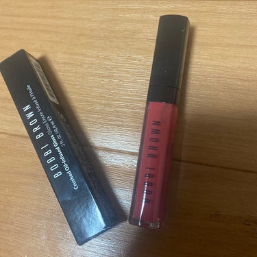 クラッシュドオイル インフューズド グロス 06 フリースタイル/BOBBI BROWN/リップグロスを使ったクチコミ（1枚目）